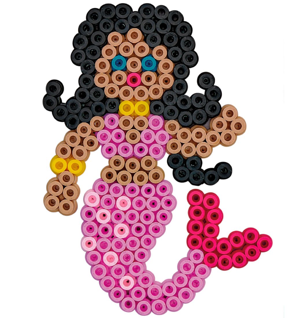 Hama Midi Perler - 15.000 stk. + 3 Plader - Pastel Multifarvet