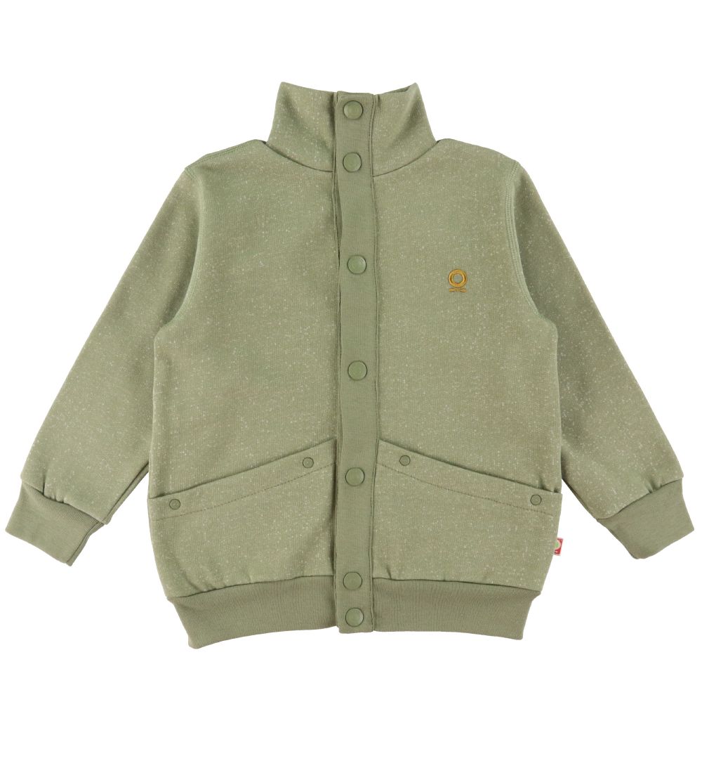 Katvig Cardigan - Meleret Grøn