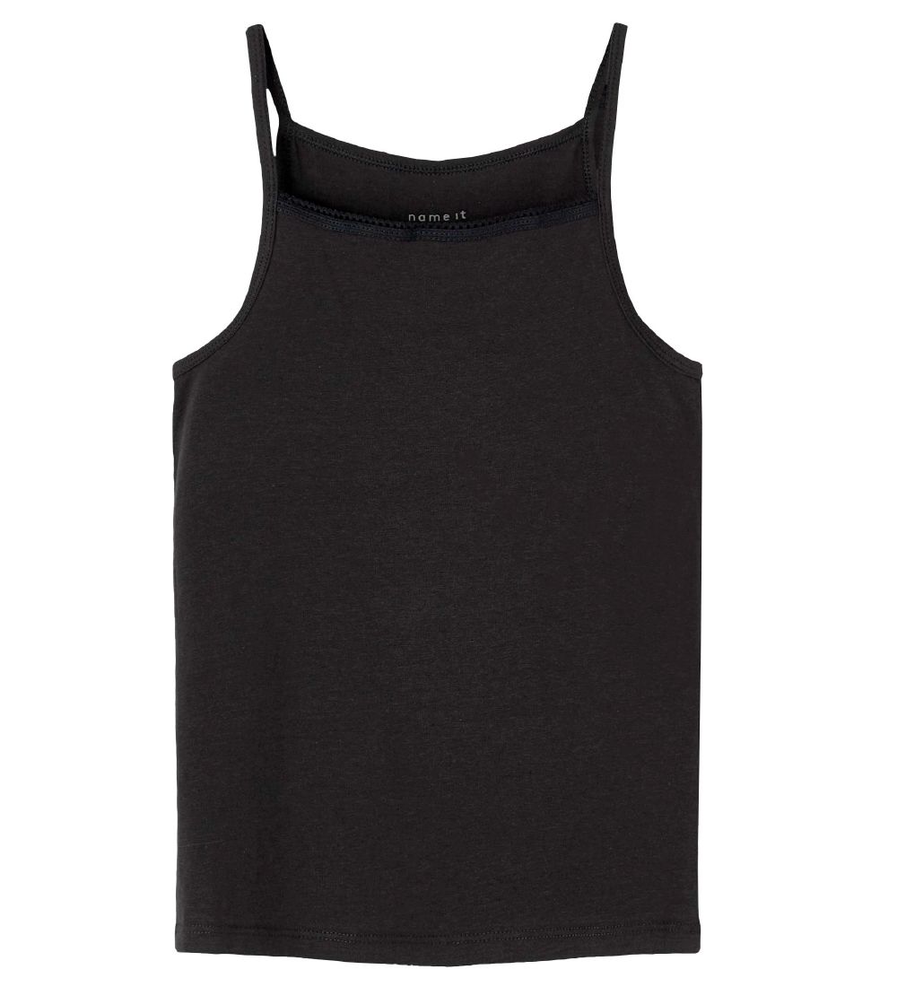 Name It Undertrøjer - Noos - NkfStraptop - 2-pak - Sort