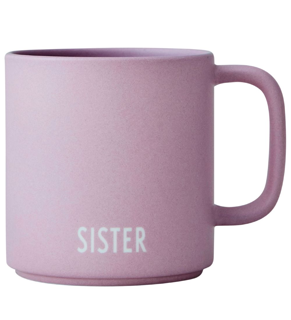 Design Letters Krus - Favourite - Siblings - Lavendel m. Sister