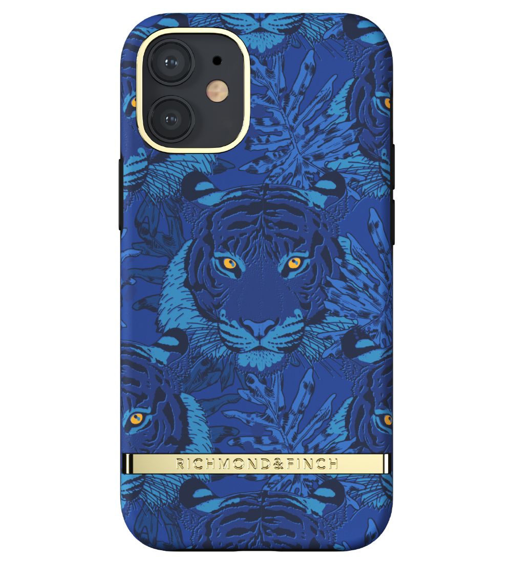 Richmond & Finch Cover - iPhone 12 Mini - Blue Tiger