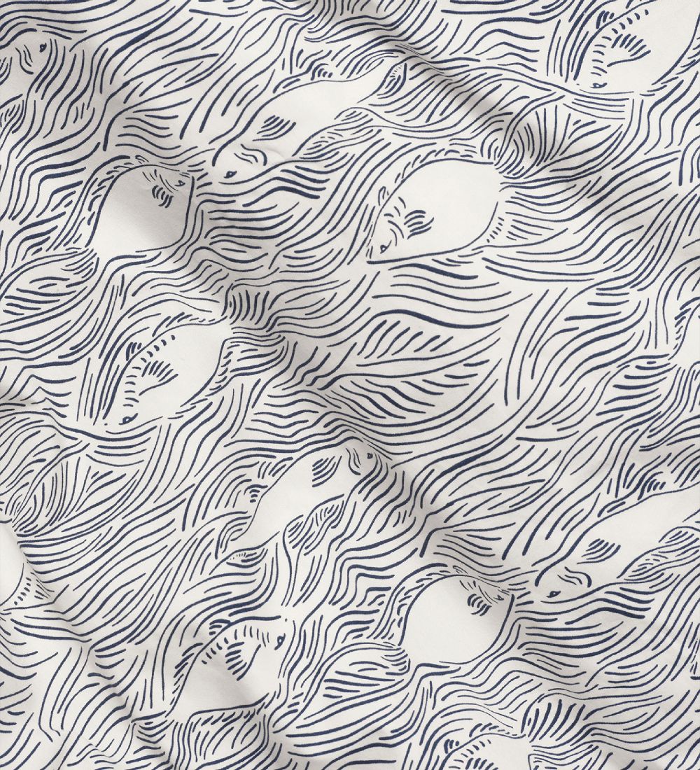 ferm Living Sengetøj - Baby - Stream - Off-white