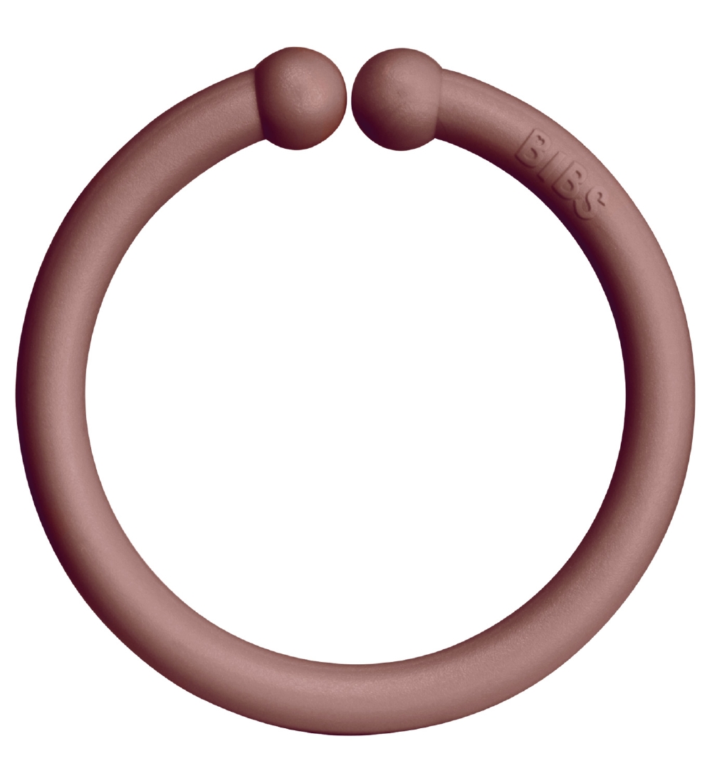 BIBS Ophængsringe/Loops - 12-pak - Blush/Woodchuck/Ivory