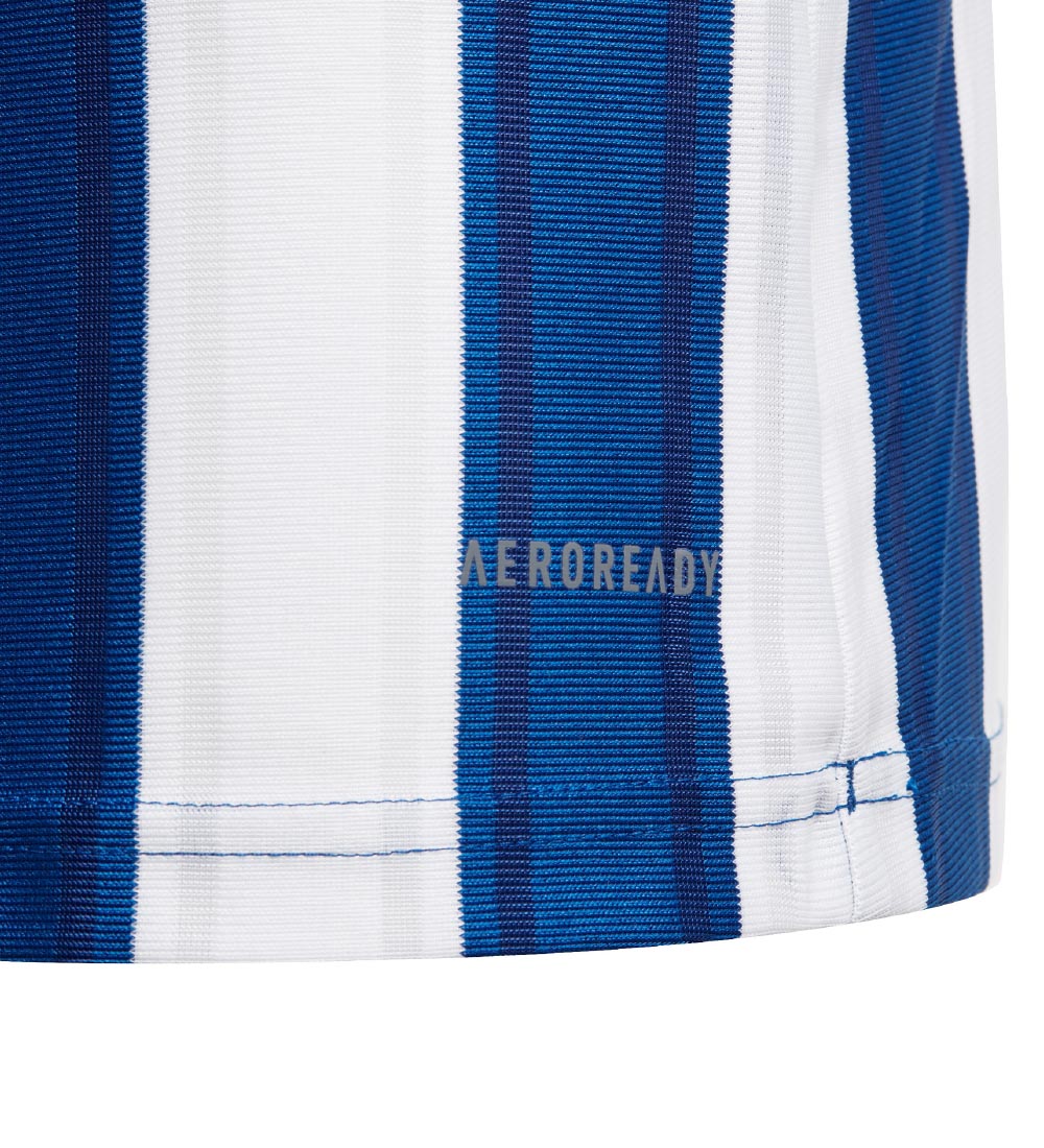 adidas Performance Fodboldtrje - Striped 21 - Blue/White
