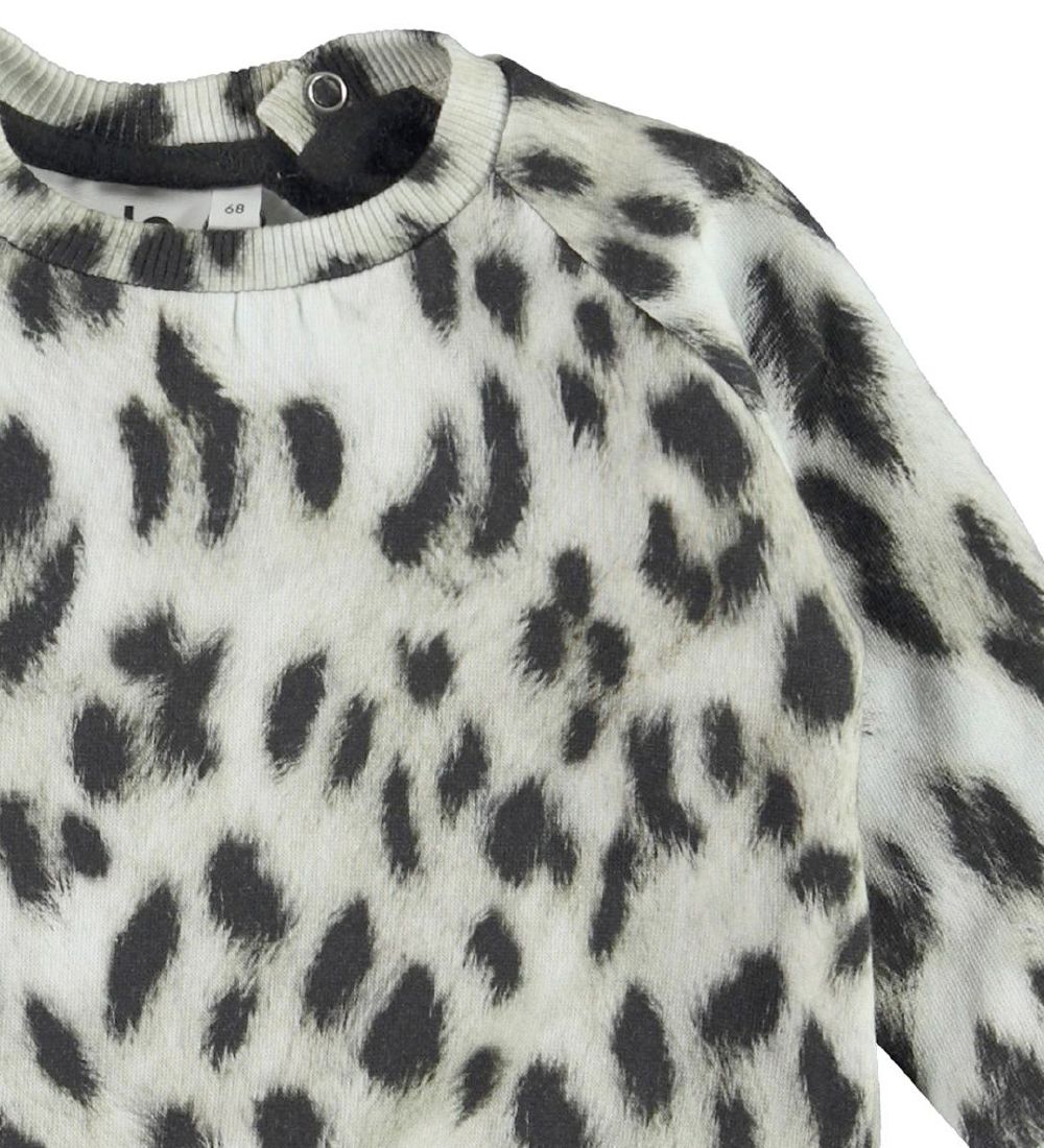 Molo Sweatshirt - Disco - Snowy Leo Fur