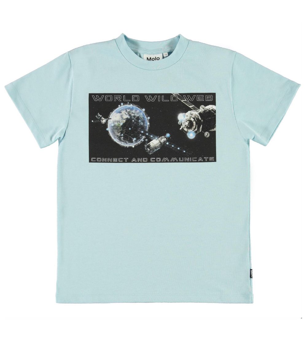 Molo T-shirt - Roxo - Cool Blue m. Print