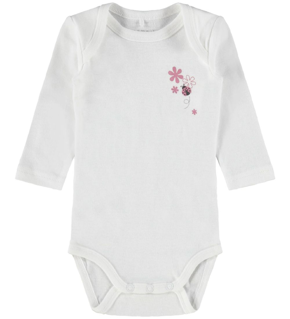 Name It Bodyer l/æ - Noos - NbfBody - 3-pak - Deco Rose