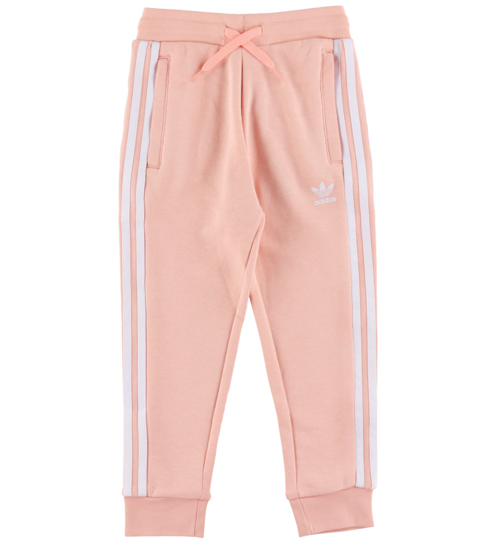 adidas Originals Sweatsæt - Adicolor - Haze Coral/White