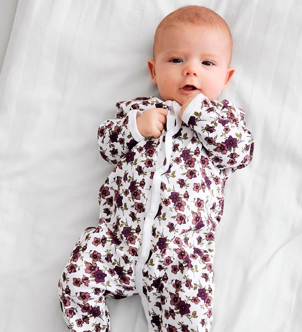 Name It Natdragt - Noos - NbfNightsuit - 2-pak - Prune Purple