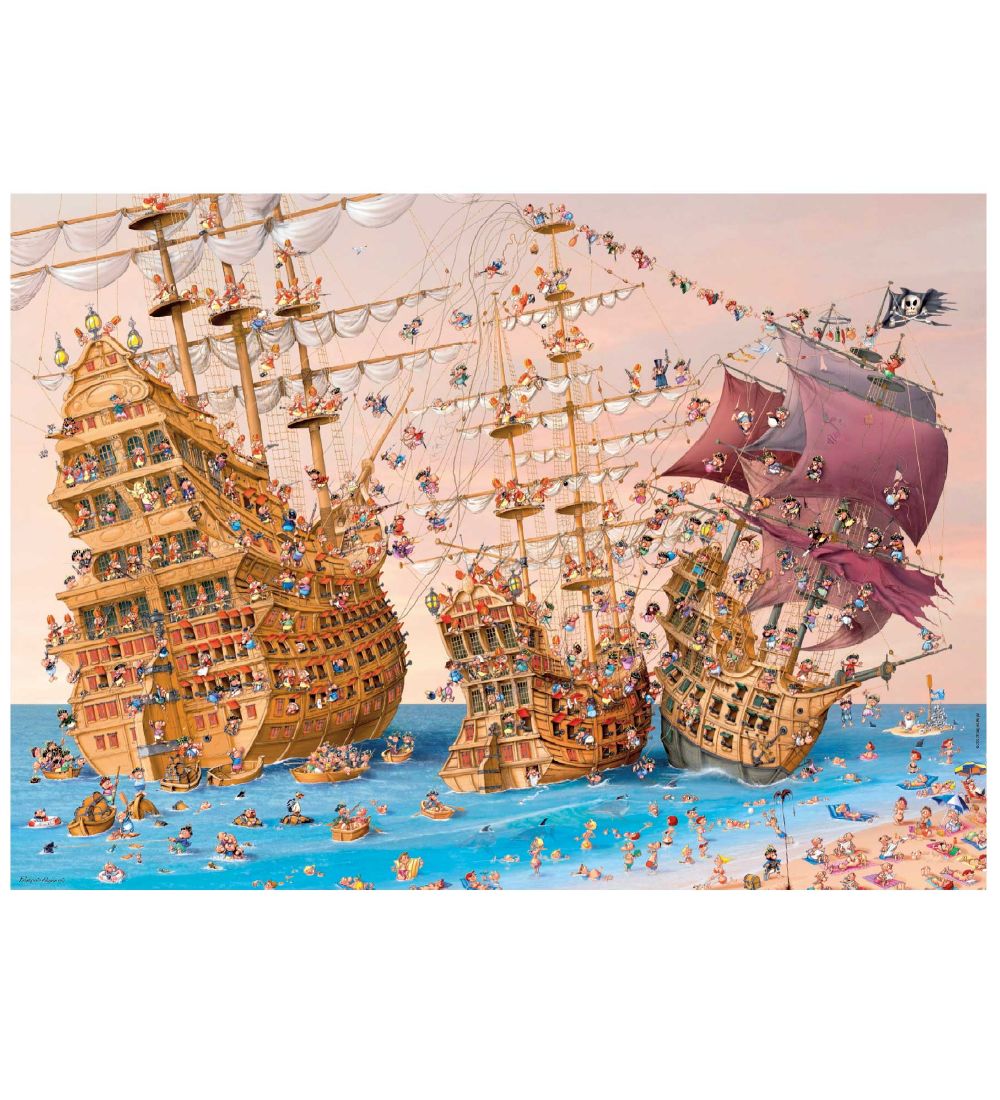 Heye Puzzle Puslespil - Corsair - 1000 Brikker