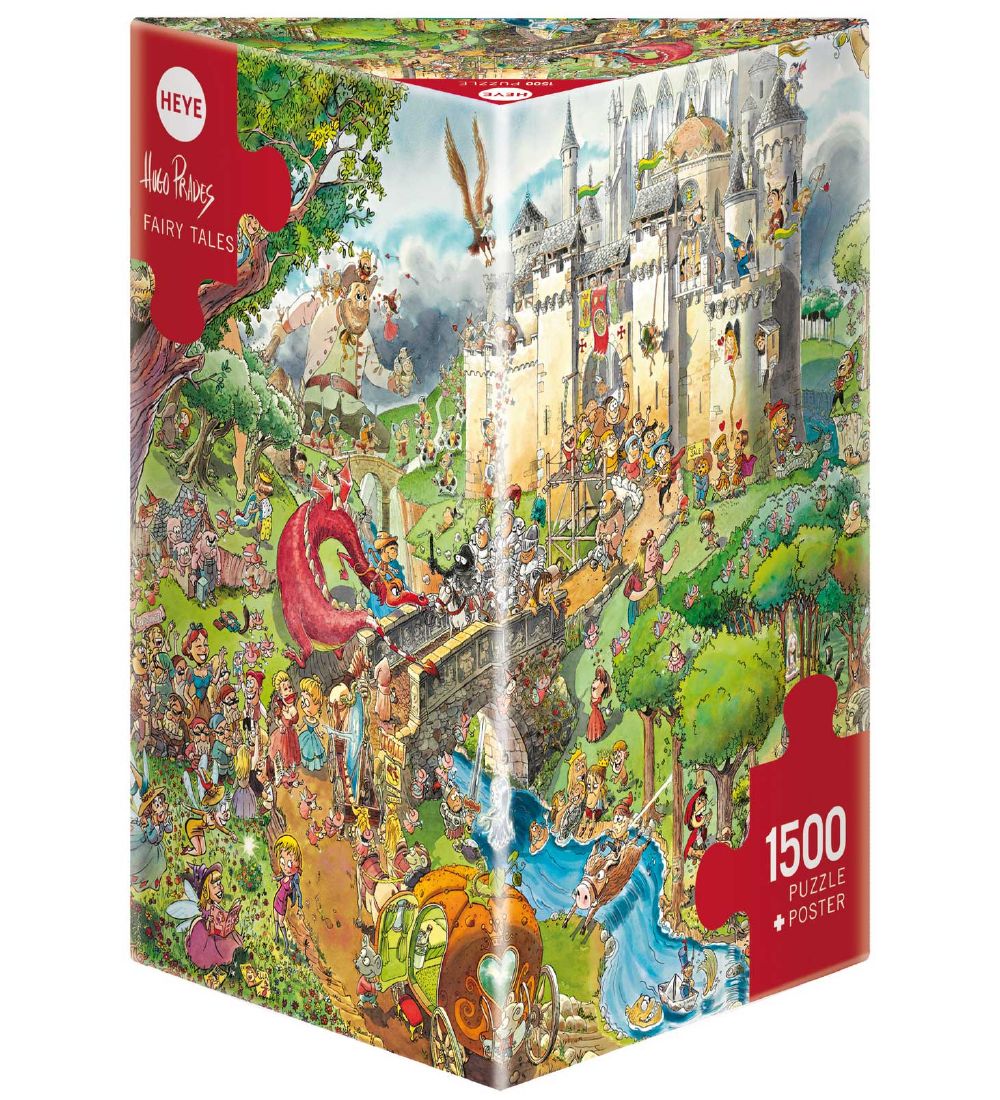 Heye Puzzle Puslespil - Fairy Tales - 1500 Brikker