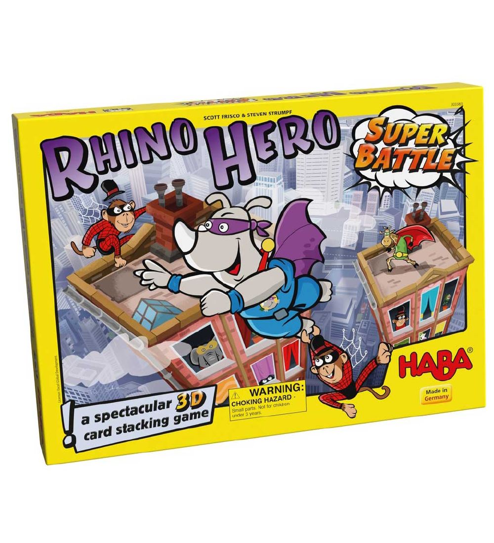 Haba Stablespil - Rhino Hero