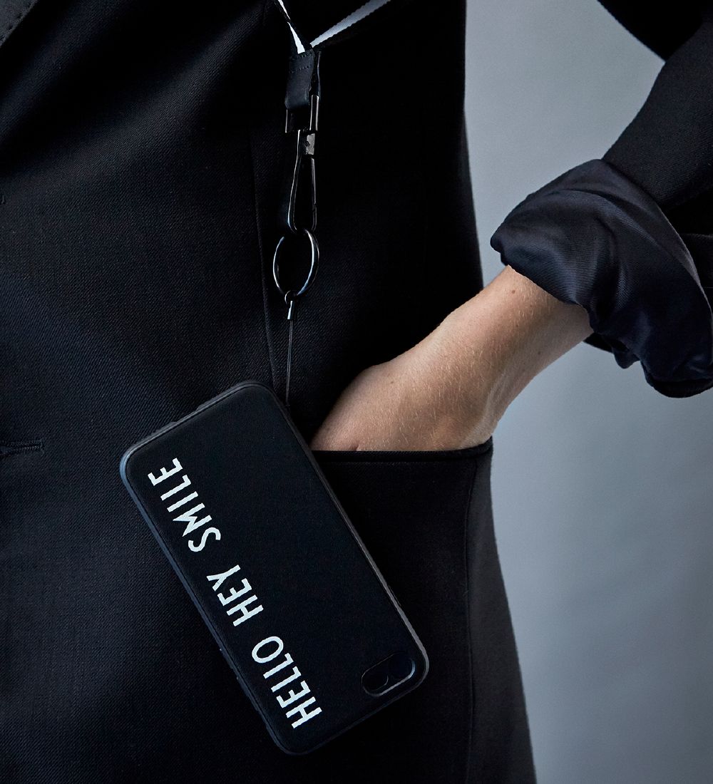 Design Letters Cover - iPhone X/XS - Black