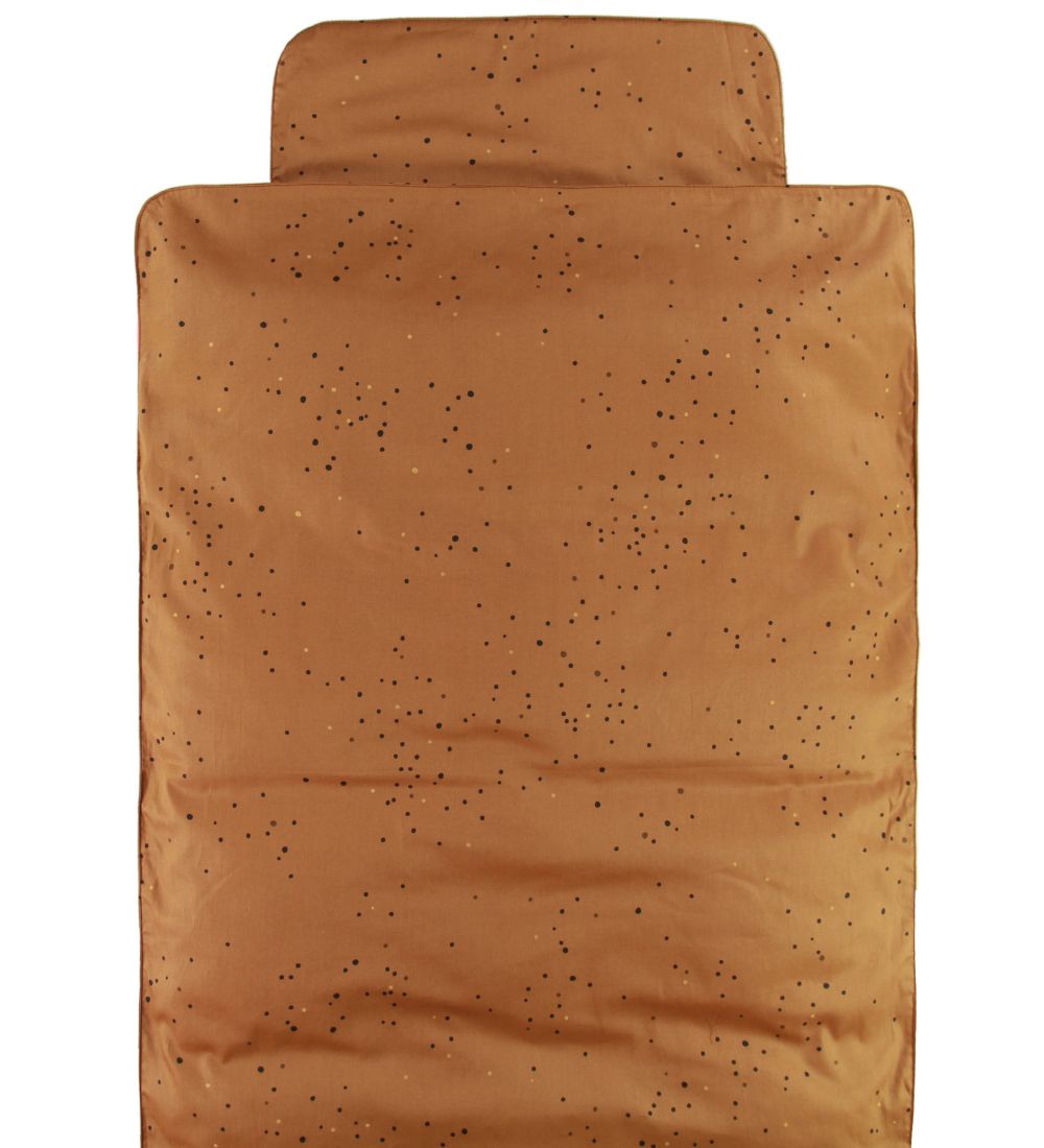 Done By Deer Sengetøj - Junior - Dreamy Dots - Mustard