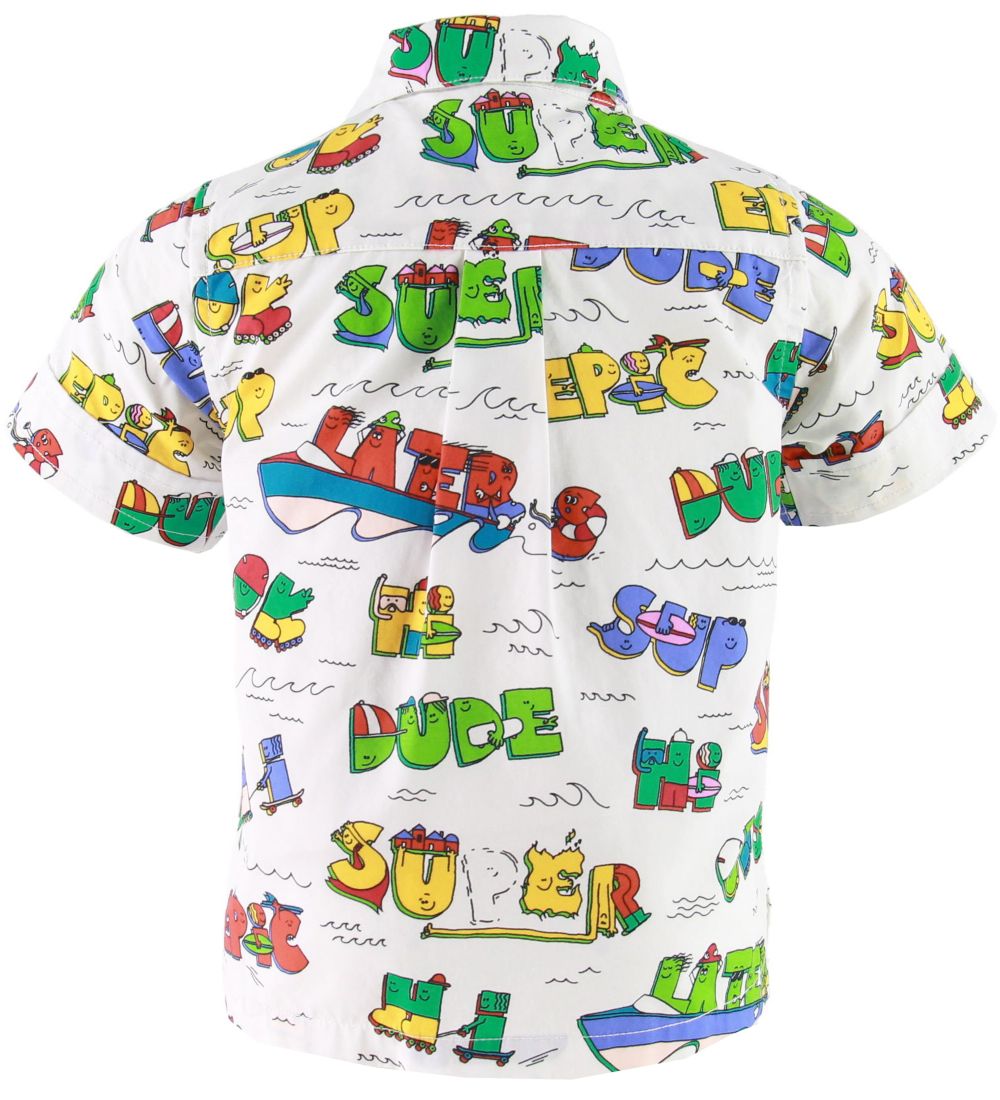 Stella McCartney Kids Skjorte - Super Dude