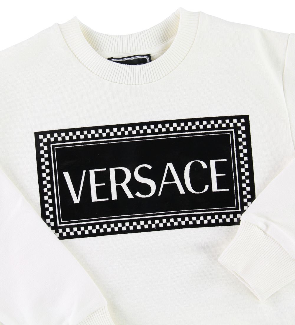 Versace Sweatshirt - Hvid m. Logo