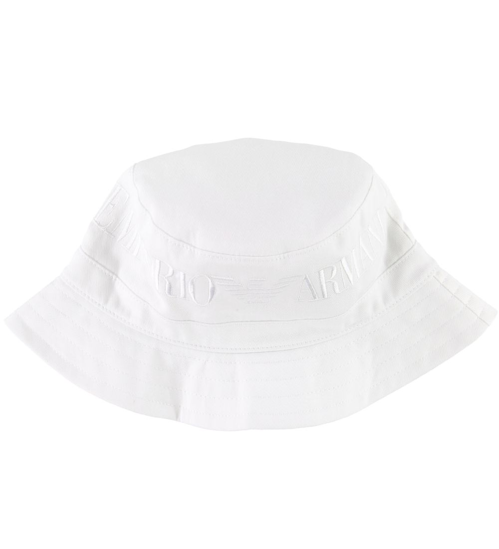 Emporio Armani Bøllehat - Hvid