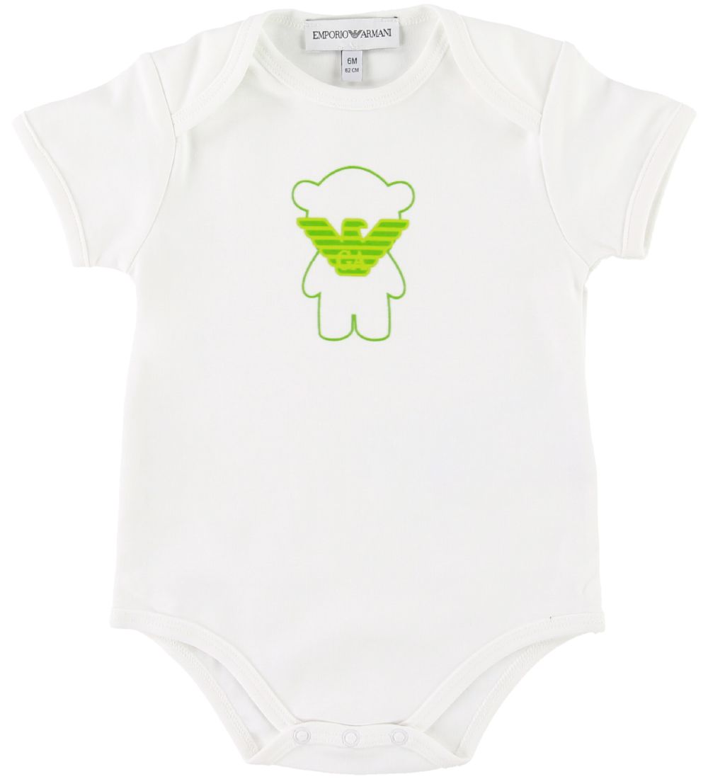 Emporio Armani Body k/æ - 2-pak - Hvid m. Logo