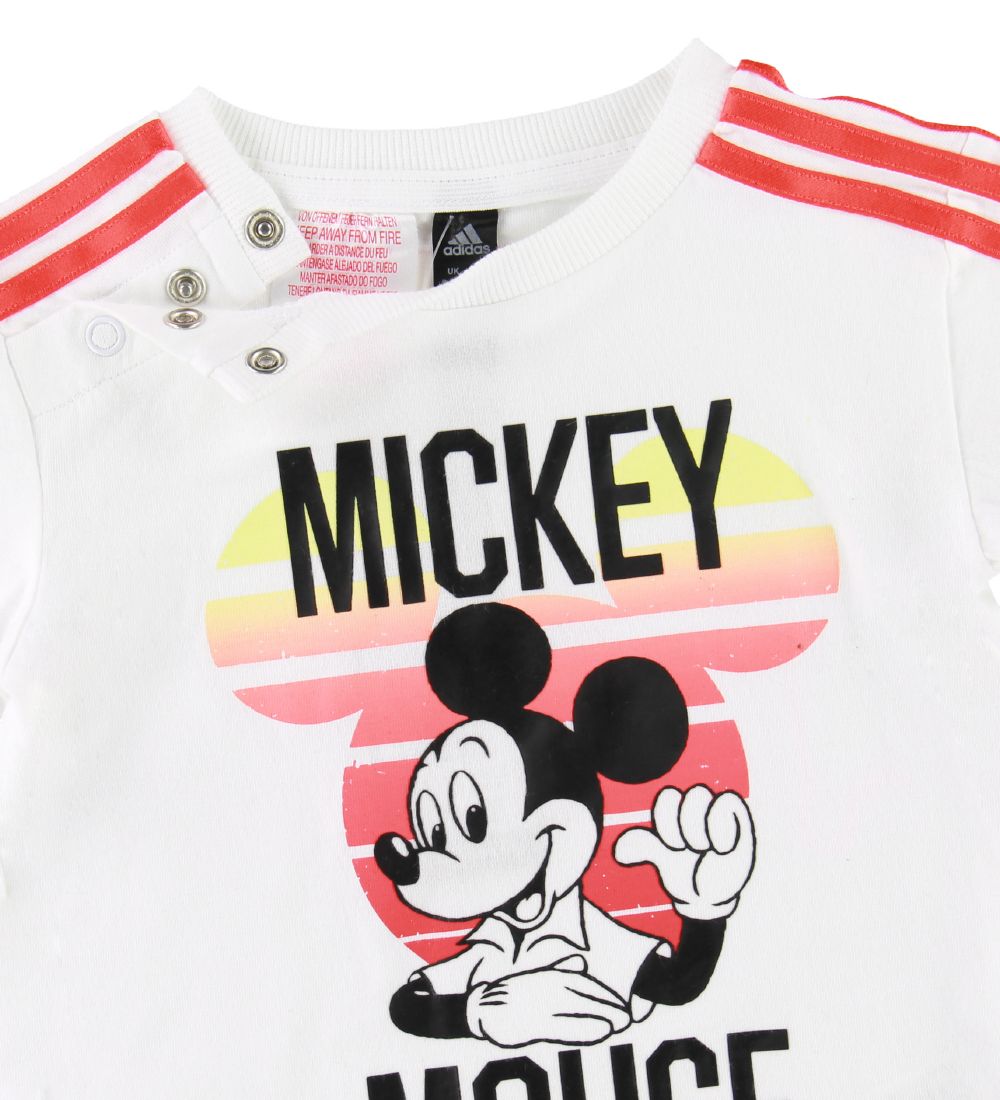 adidas Performance Shortsst - Mickey Mouse - Hvid/Grmeleret