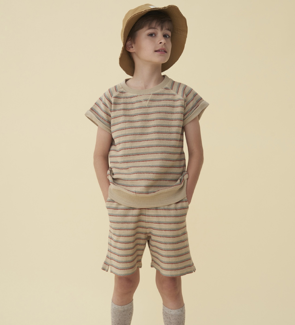 Soft Gallery Sweatshorts - Alisdair - Wavy - Mojave Desert