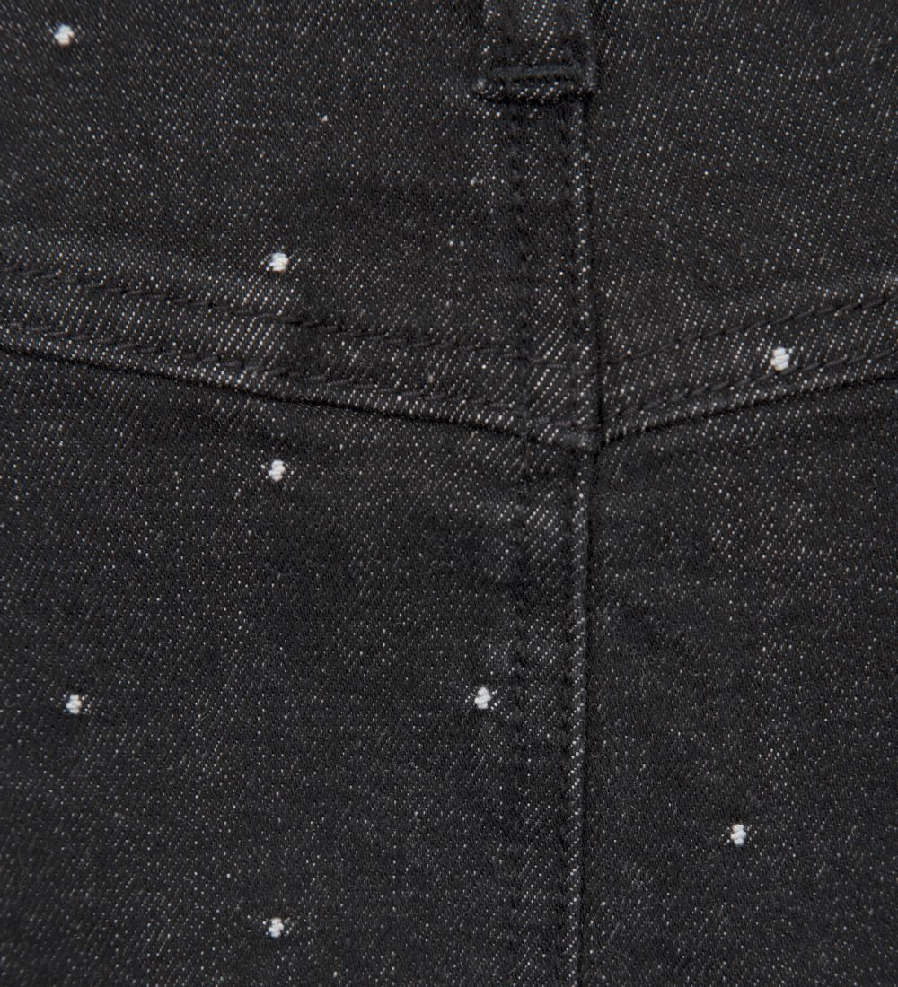 Petit by Sofie Schnoor Nederdel - Thelma - Sort Denim m. Nister