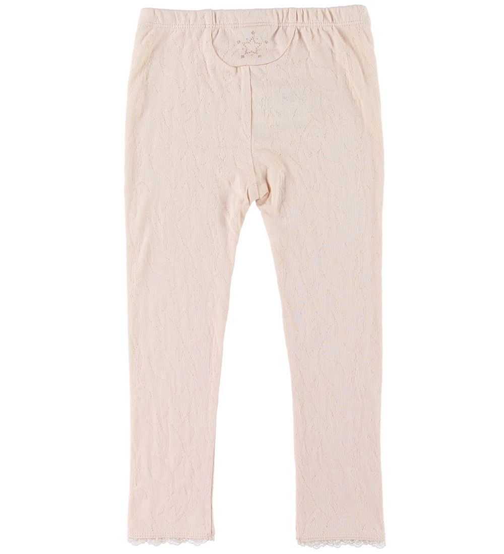 En Fant Leggings - Pink Champagne m. Blonder