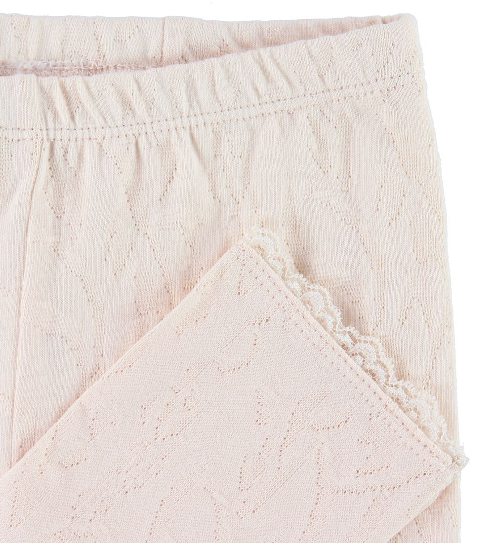 En Fant Leggings - Pink Champagne m. Blonder