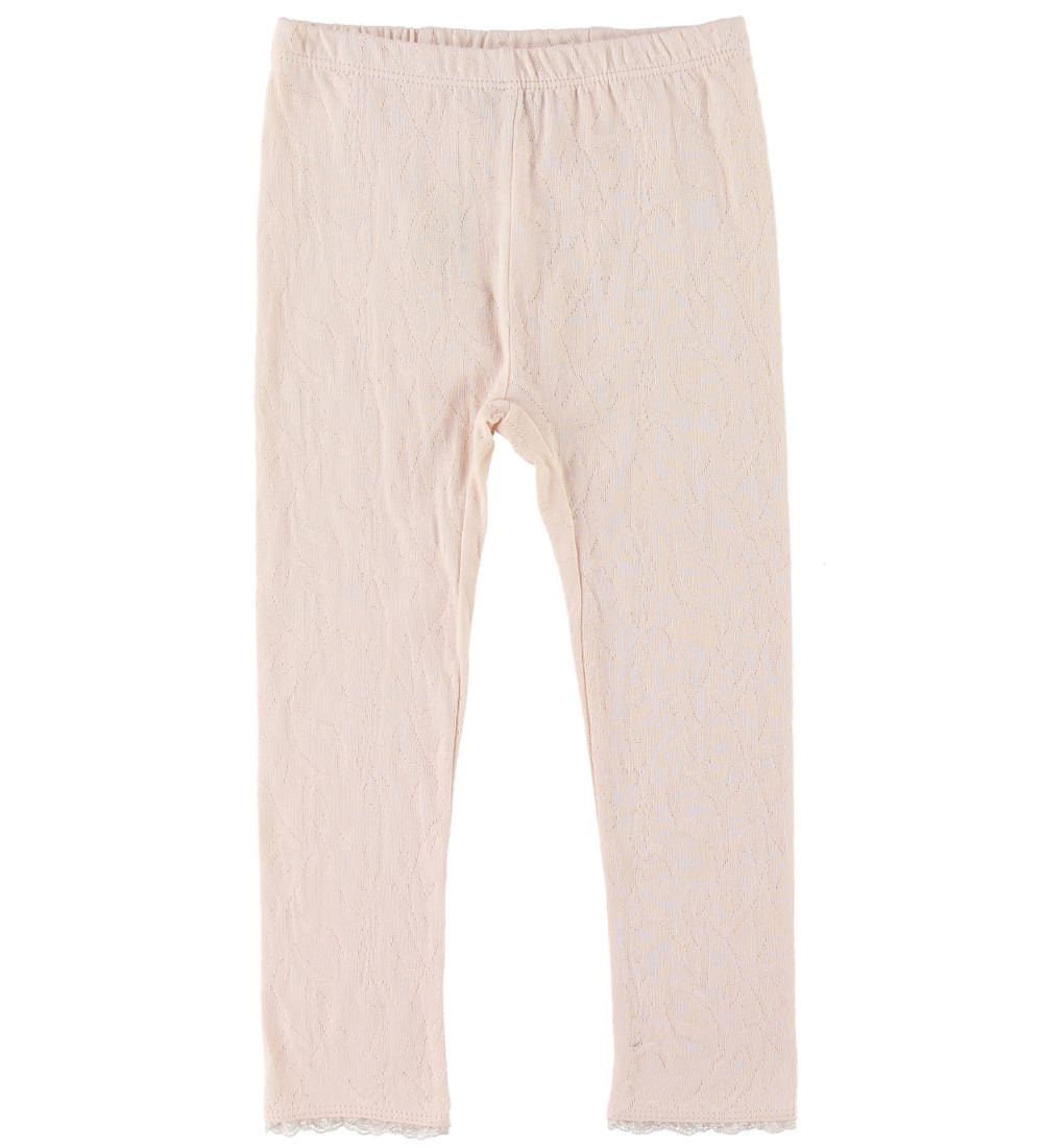 En Fant Leggings - Pink Champagne m. Blonder