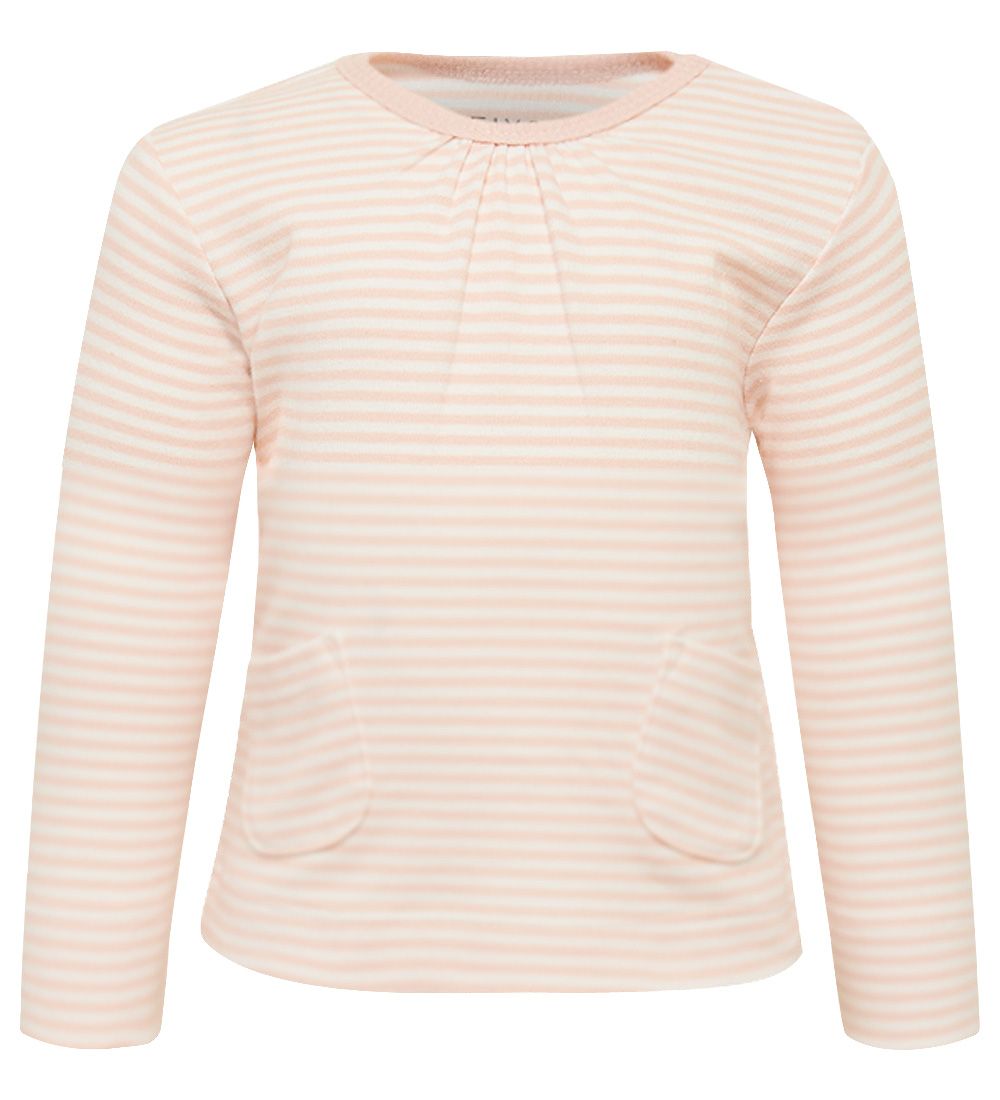 Fixoni Bluse - Kiss - Peach Whip m. Striber