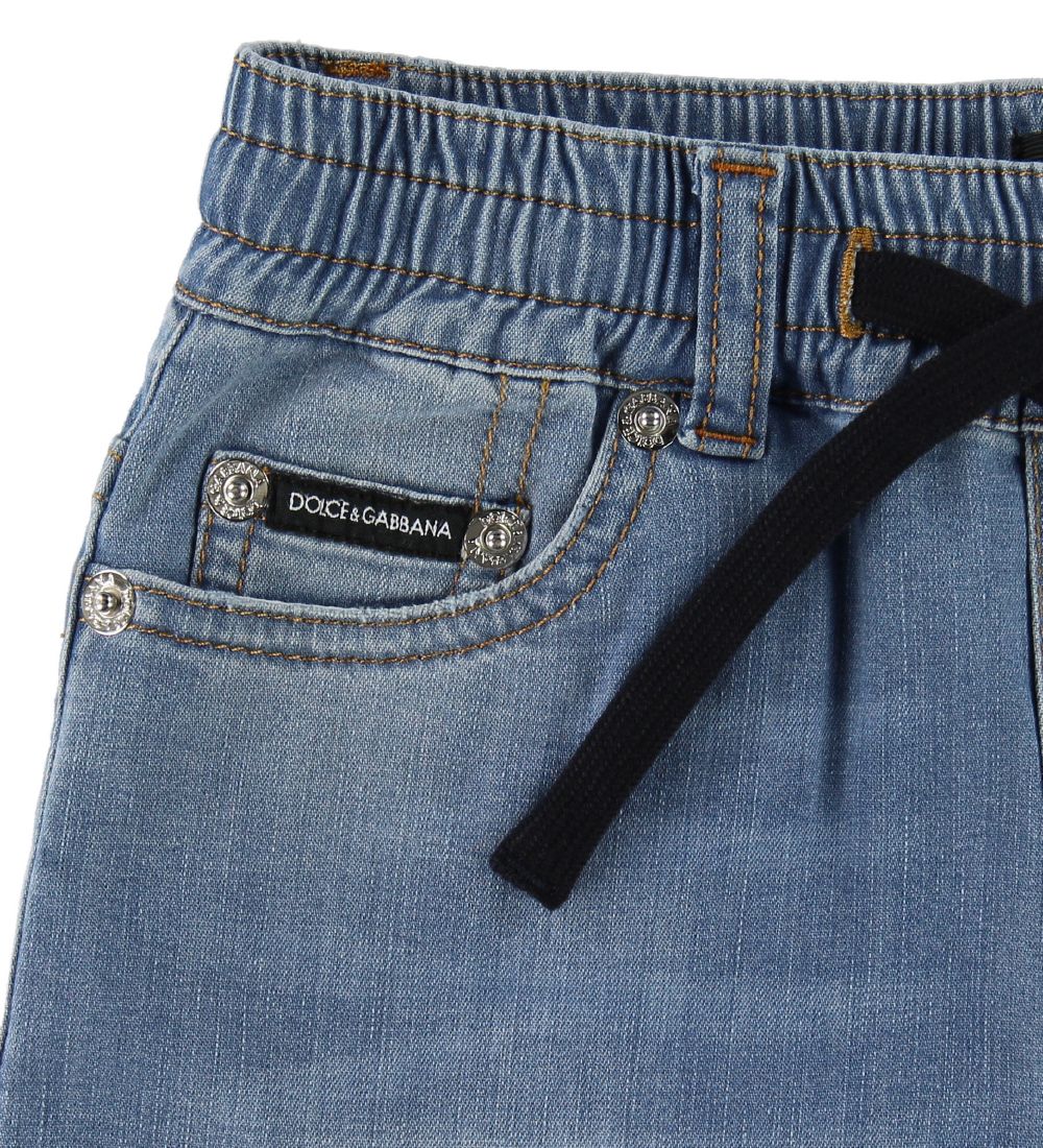 Dolce & Gabbana Shorts - Summer Smile - Blå Denim