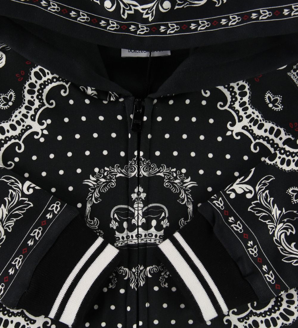 Dolce & Gabbana Cardigan - Sort/Hvid