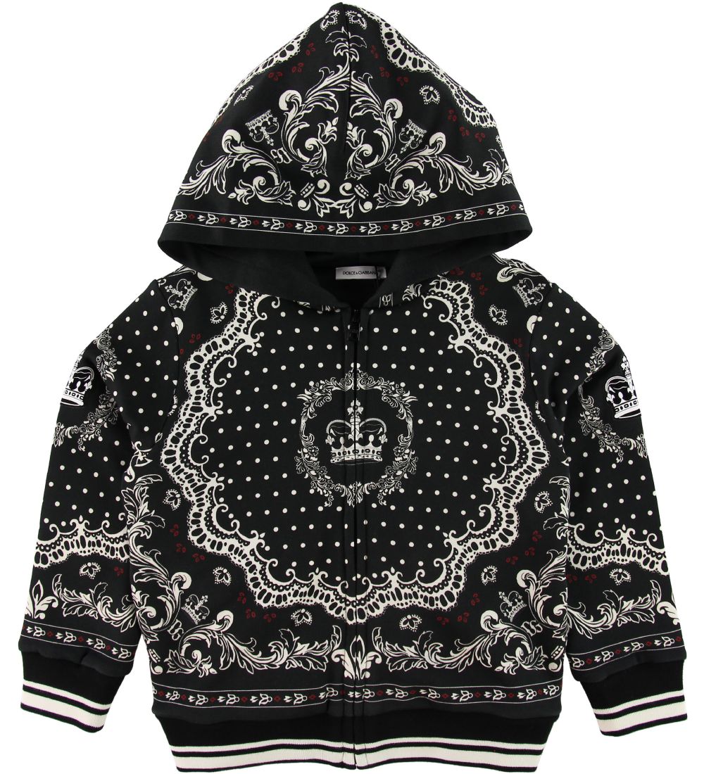 Dolce & Gabbana Cardigan - Sort/Hvid