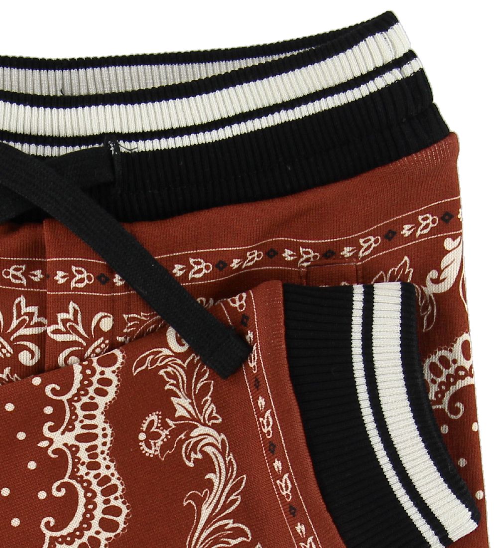 Dolce & Gabbana Sweatpants - Bordeaux m. Mønster