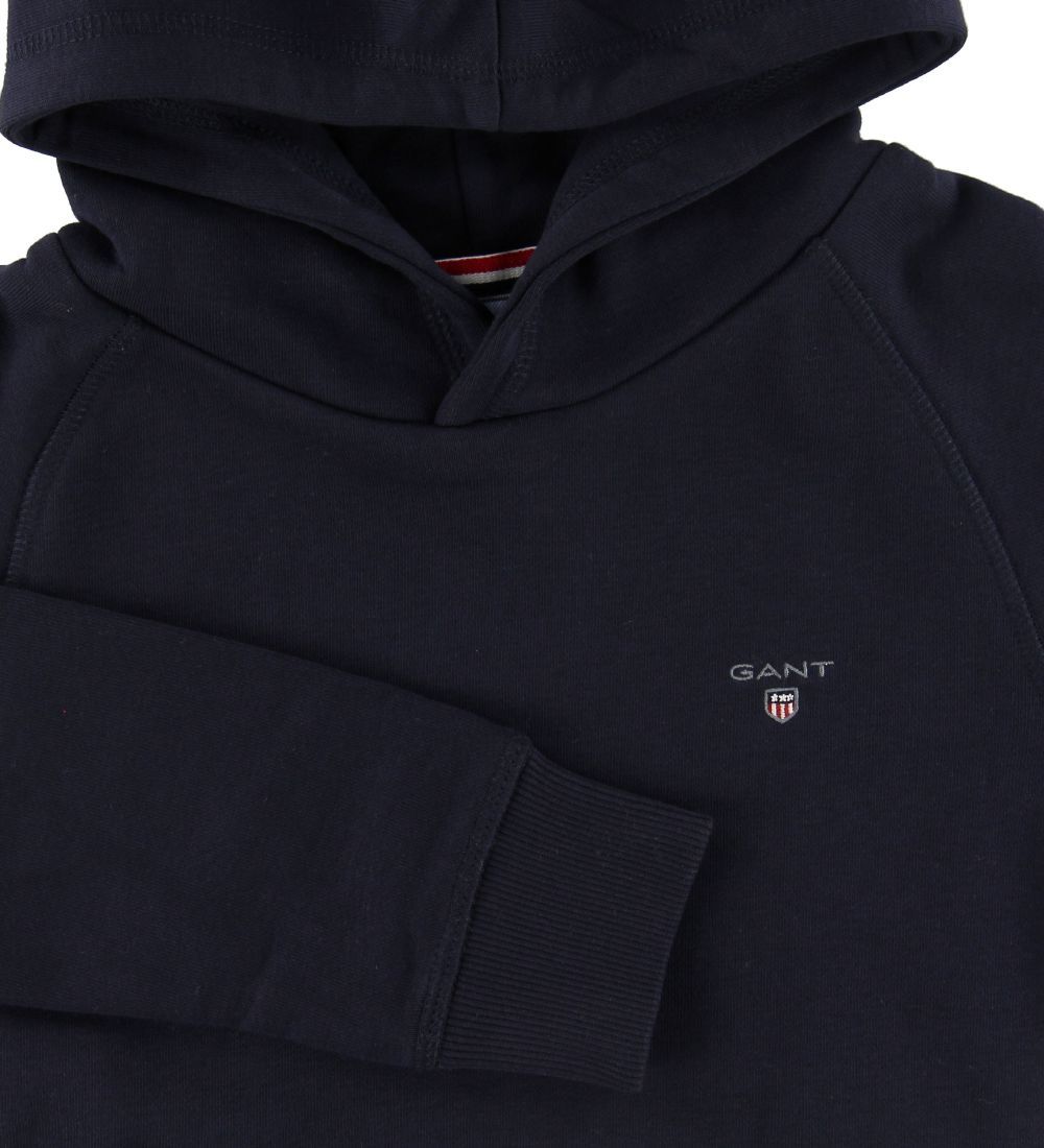 GANT Hættetrøje - The Original - Navy