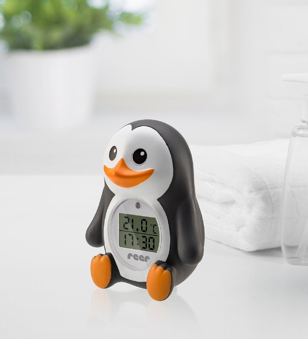 Reer Digitalt Badetermometer - 2-i-1 - Pingvin