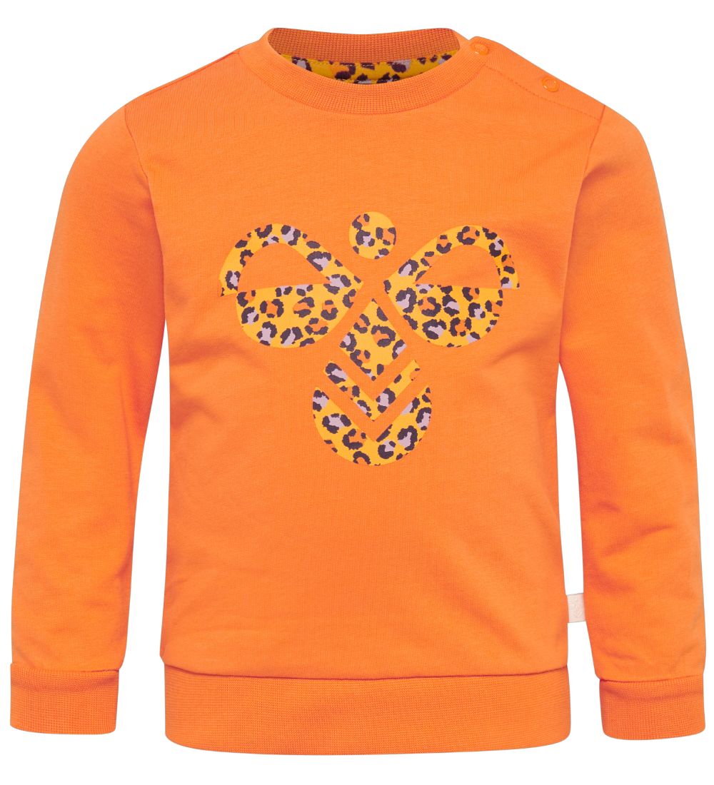 Hummel Sweatshirt - HMLLime - Orange/Leo