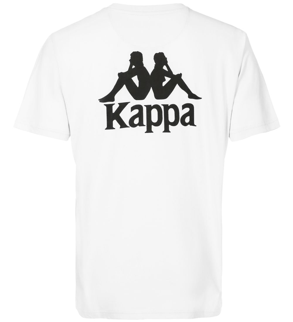 Kappa T-shirt - Wollie - Hvid m. Logo
