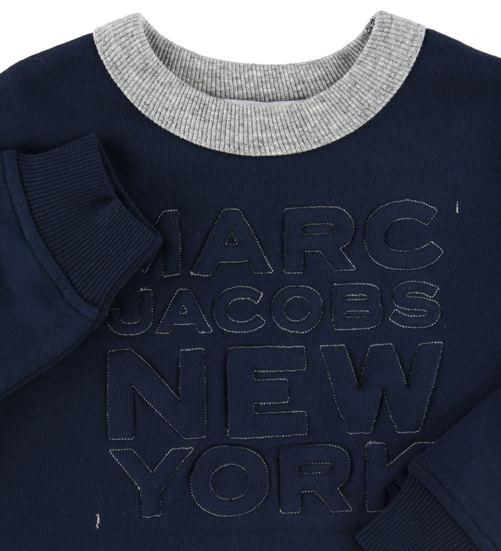 Little Marc Jacobs Sweatshirt - Navy m. Tekst