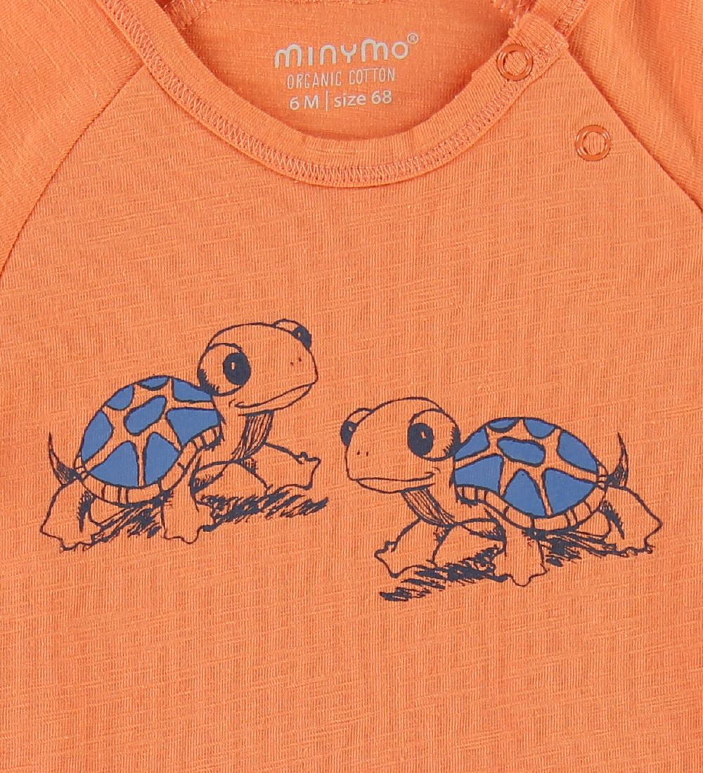 Minymo Body k/æ - Copper Tan m. Print