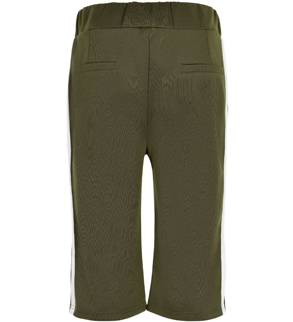 Cost:Bart Shorts - Iron - Army m. Stribe
