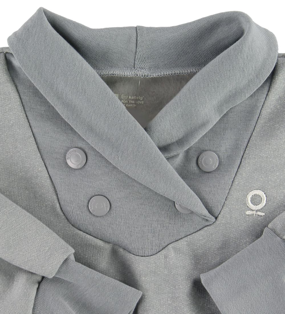Katvig Sweatshirt - Gråmeleret