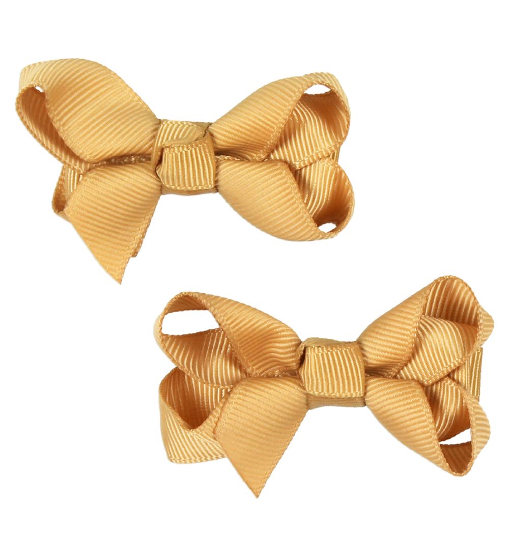 Bows By Str Hrsljfe - 2-pak - 6 cm - Old Gold