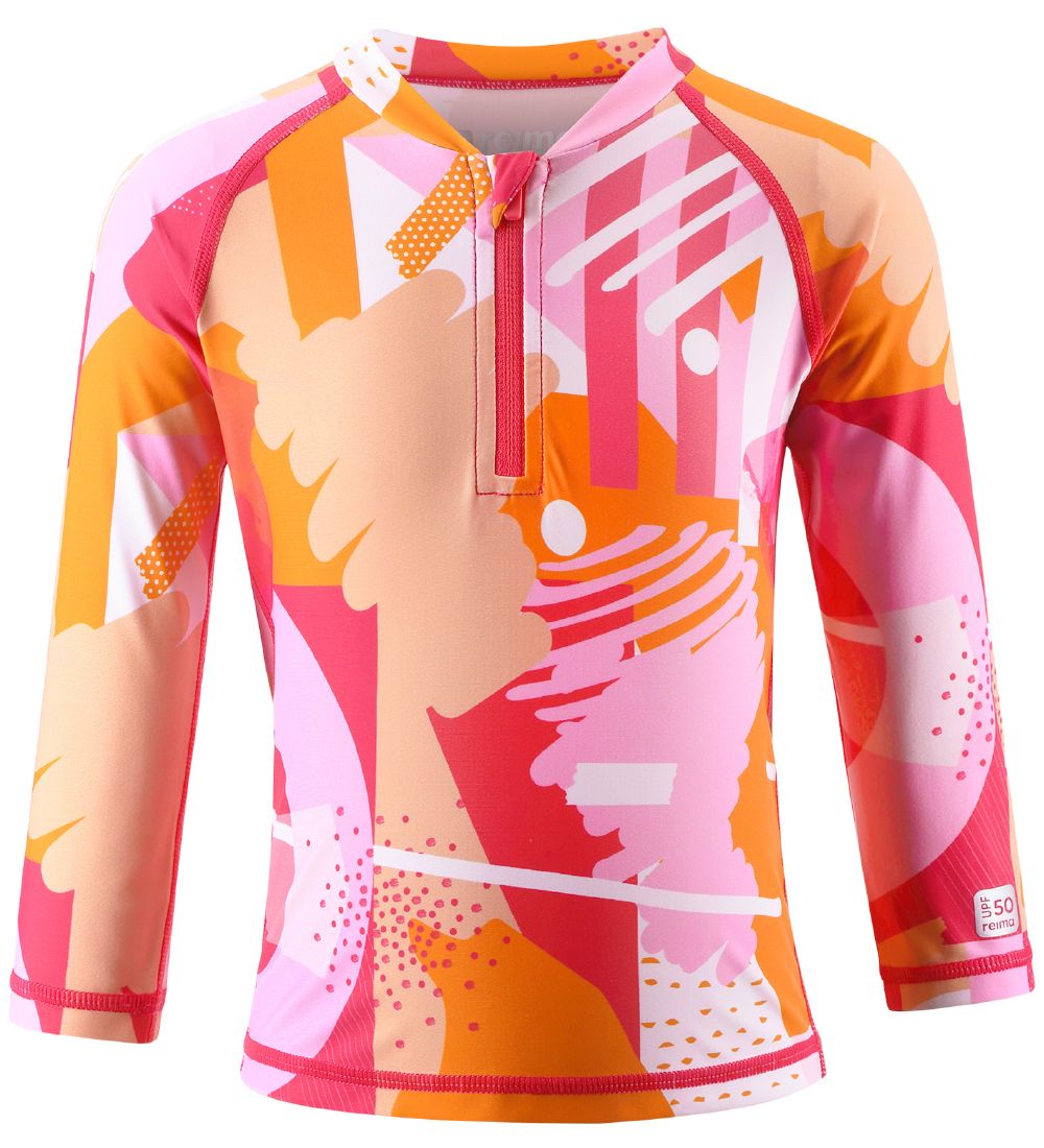 Reima Badebluse - Tuvalu - UV50+ - Berry Pink