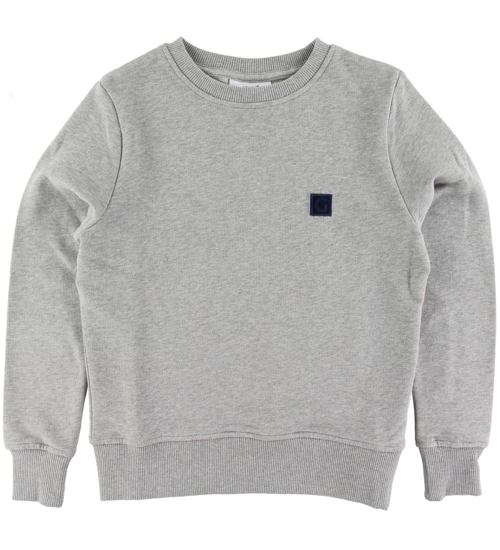 Grunt Sweatshirt - Joy - Gråmeleret