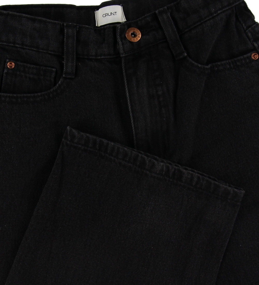 Grunt Jeans - Wide Leg - Sort