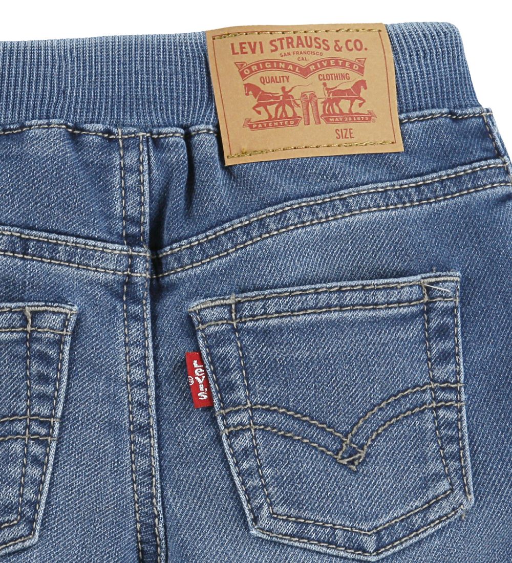 Levis Shorts - Remi - Blåmeleret Denim