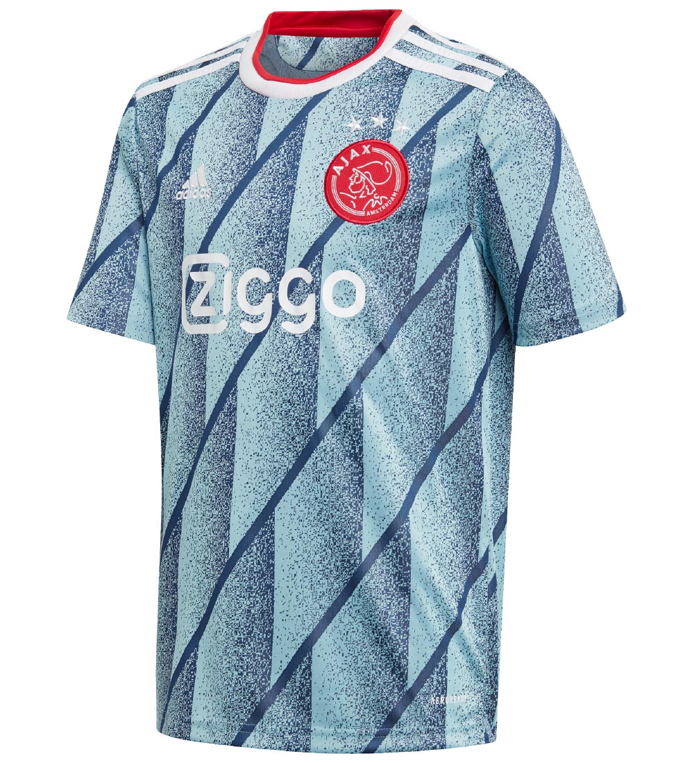 adidas Performance Fodboldtrje - Ajax - Ice Blue