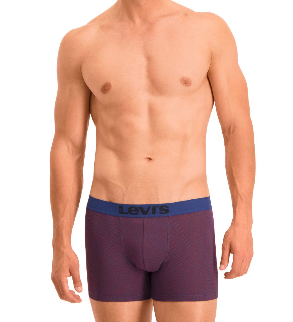 Levis Boxershorts - 2-pak - Bordeaux/Sort