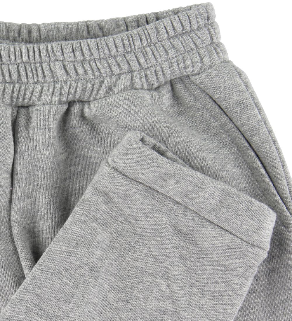 Grunt Sweatpants - Lilian - Gråmeleret