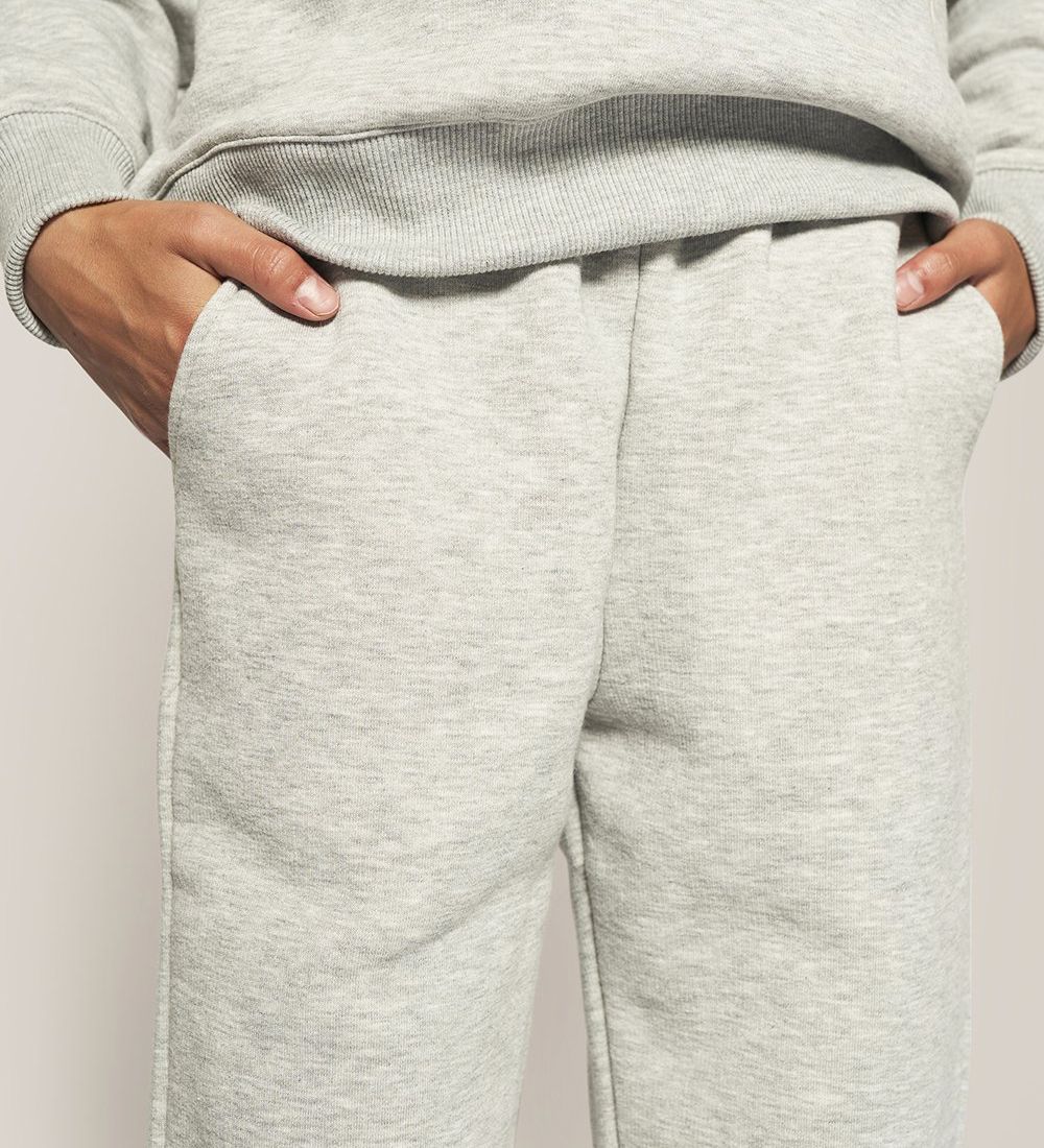 Grunt Sweatpants - Lilian - Gråmeleret